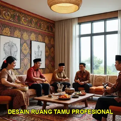 desain ruang tamu profesional